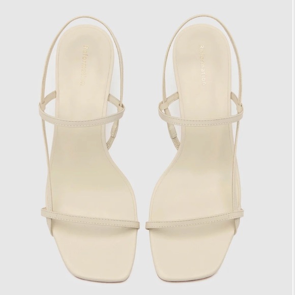 Reformation Serenity Bare Kitten Heel Sandal - Picture 5 of 10